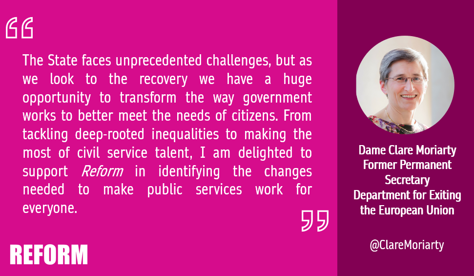 Dame Clare Moriarty, Former Permanent Secretary, Department for Exiting the European Union